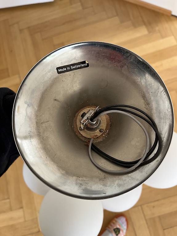 Temde Leuchten Lampadari & plafoniere: 60iger Deckenlampe von Temde mit Max Bill – Usato da Basel venduto da fufa11 3