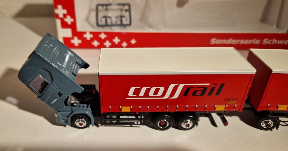 AWM Modellautos: Planzer LKW (AWM) mit 2x CrossRail Wechselpritschen HO – Neu (gemäss Beschreibung) aus Zürich von rascala 4