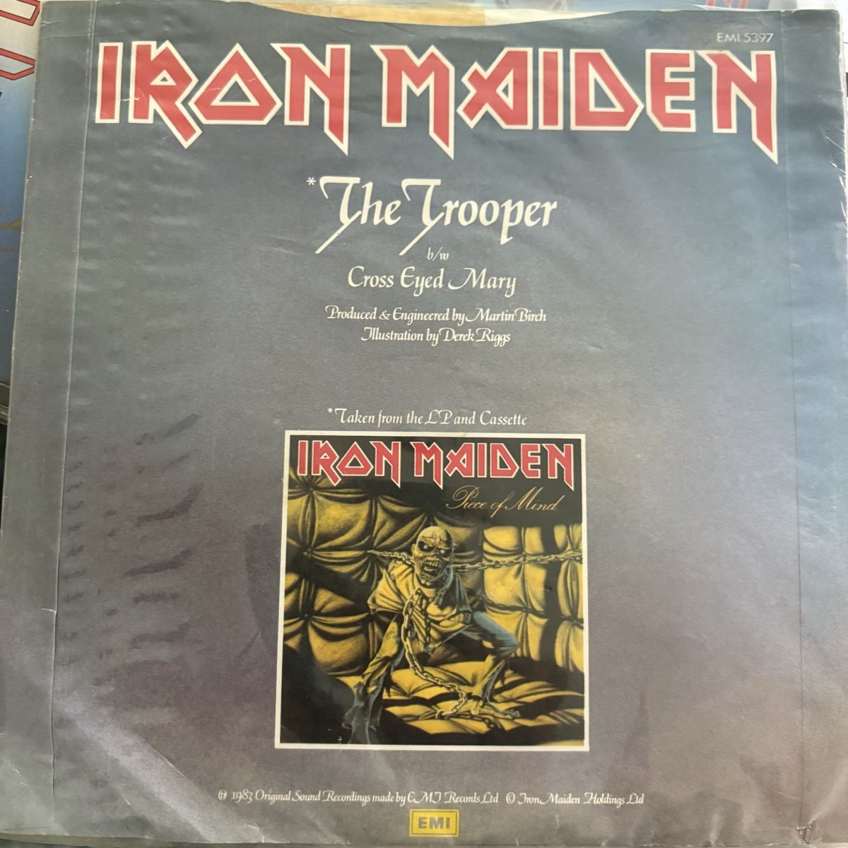 Dischi in vinile: Iron Maiden - The Trooper - Single – Usato da Guntershausen venduto da Simone_75 1
