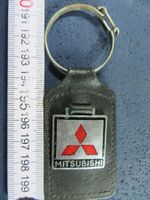 MITSUBISHI AUTO LOGO SCHLÜSSELANHÄNGER GEFAHREN LEDRIG