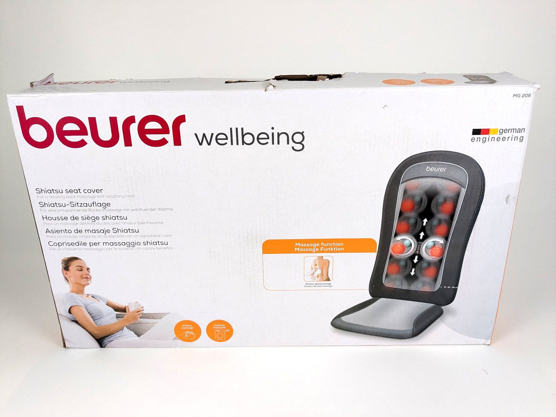 Beurer Dispositivi per massaggi: BEURER Shiatsu-Sitzauflage – Nuovo (secondo la descrizione) da Dintikon venduto da Restwert_Dintikon 3