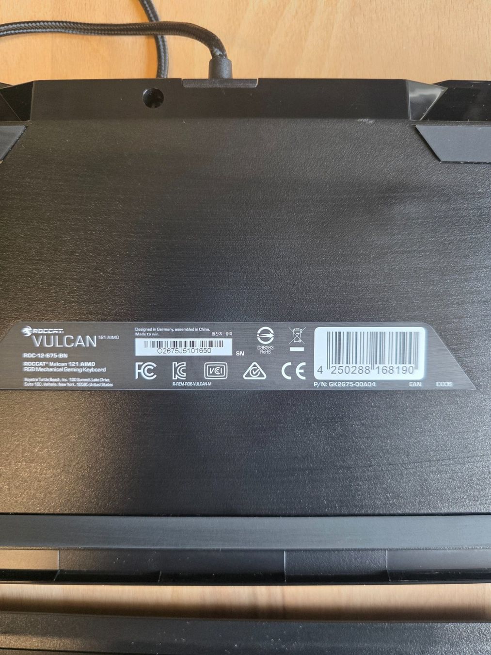 Roccat Tastaturen: clavier Roccat vulcan 121 comme neuf – Neu (gemäss Beschreibung) aus Riaz von dex_mnf8 1
