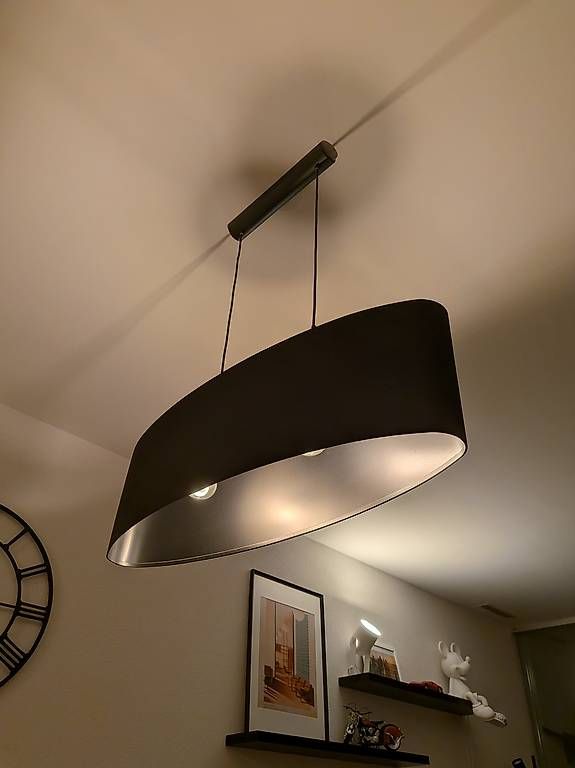 Lampade: Suspension noir design - 78x22x22cm – Usato da Renens VD venduto da Moussly 2