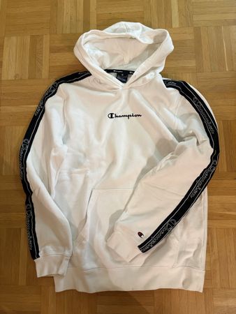 Champions Hoody weiß Größe S/M