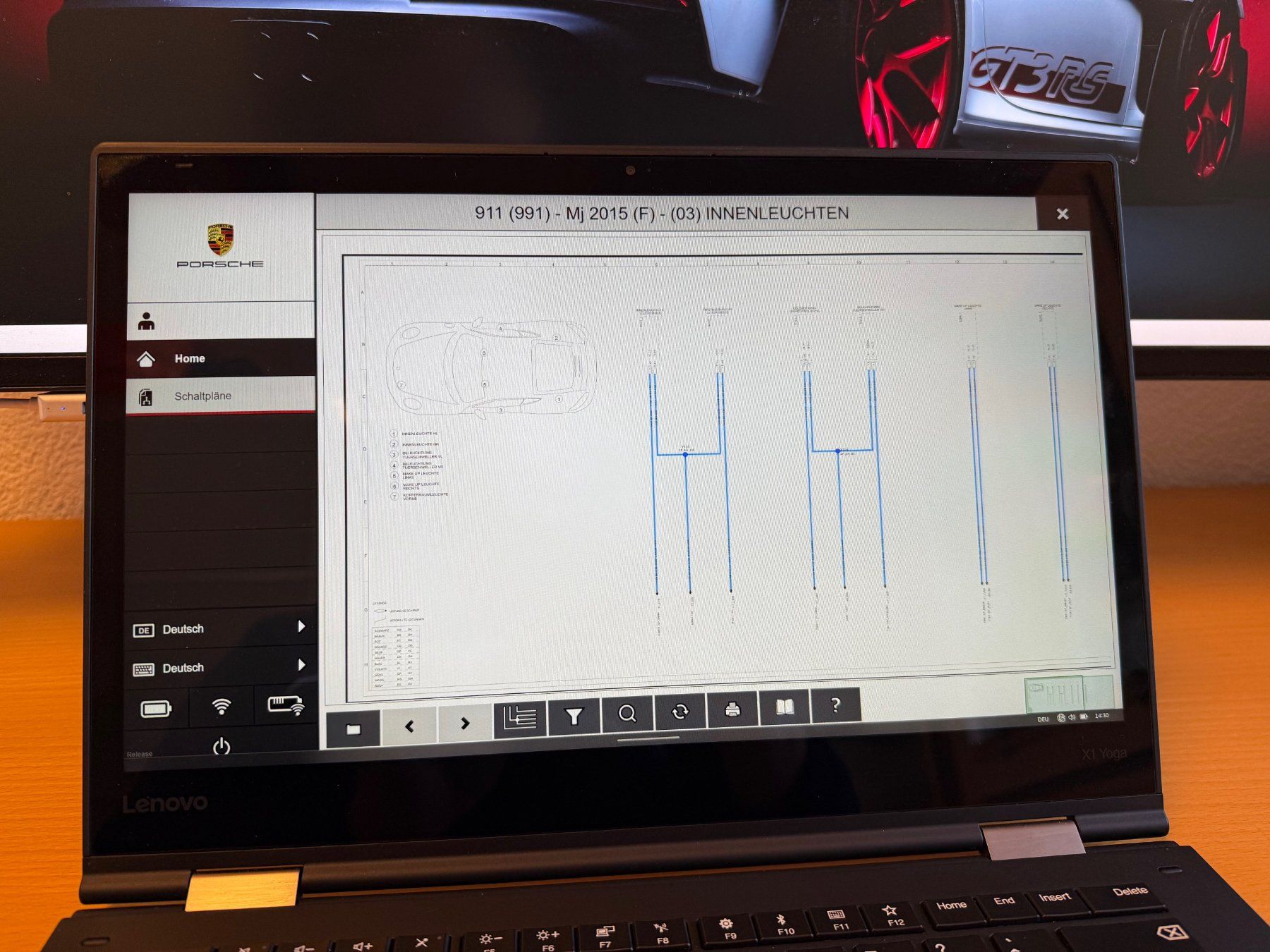 Misurare: PORSCHE PIWIS 4 Diagnose Tester – Usato da Lyssach venduto da 991.1 5