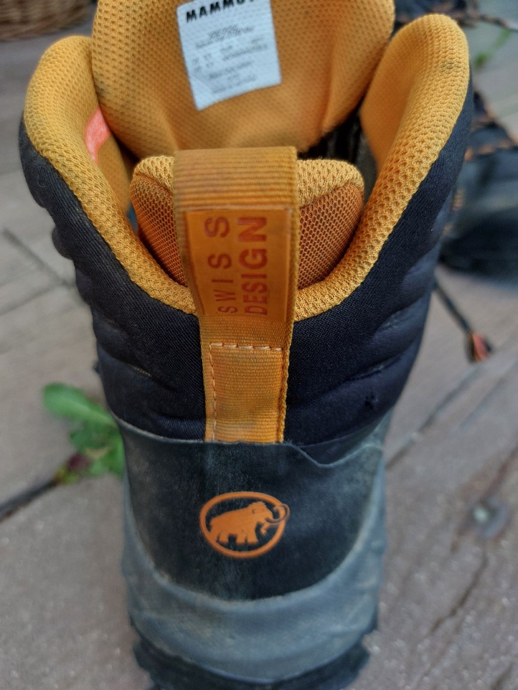 Mammut Scarpe da uomo: Mammut Herren Wanderschuhe Gr. 42 2/3 – Usato da Effretikon venduto da swobdo 8