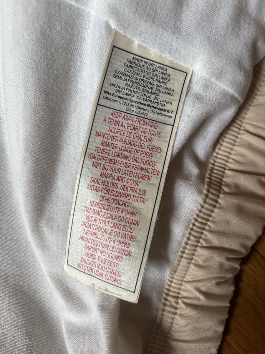 Nike Giacche: Nike Trackjacket / Jacke Beige Blau – Usato da Bern venduto da Lelixino 8