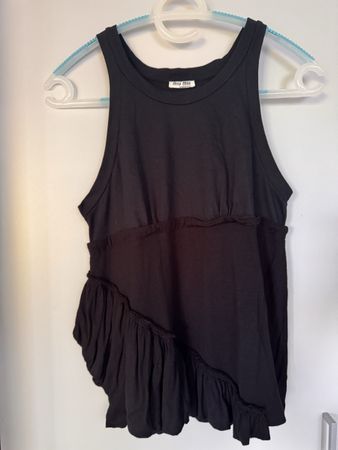 Miu Miu Shirt, Gr.M, schwarz, neuwertig