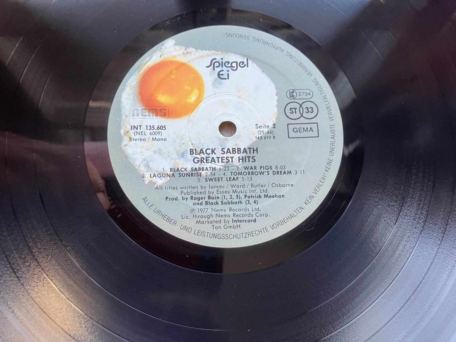 Dischi in vinile: Black Sabbath – Usato da Aarwangen venduto da Jukebox3 7
