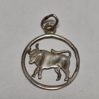 Vintage Pendentif Anhänger aus massivem Silber #A6