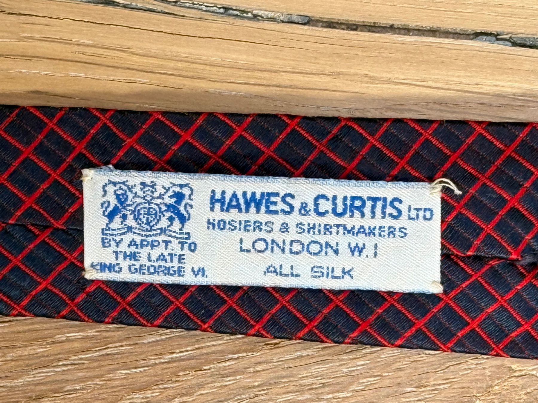 Krawatten: Great vintage silk Hawes & Curtis tie – Gebraucht aus Grund b. Gstaad von PlageNeige 3