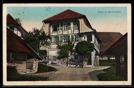 AK Köniz, Gurtendorf, Blick auf ein Haus