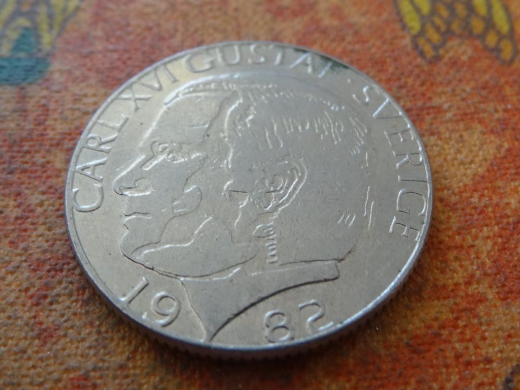 Alle Münzen: SUEDE  1  Krone  1982 – Gebraucht aus Romanel-sur-Lausanne von Swift13