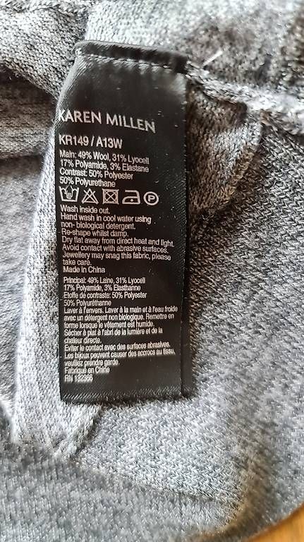 Karen Millen Maglioni & Felpe: Karen Millen Pullover grau Grösse 4 – Usato da Buchs AG venduto da Stunner 3