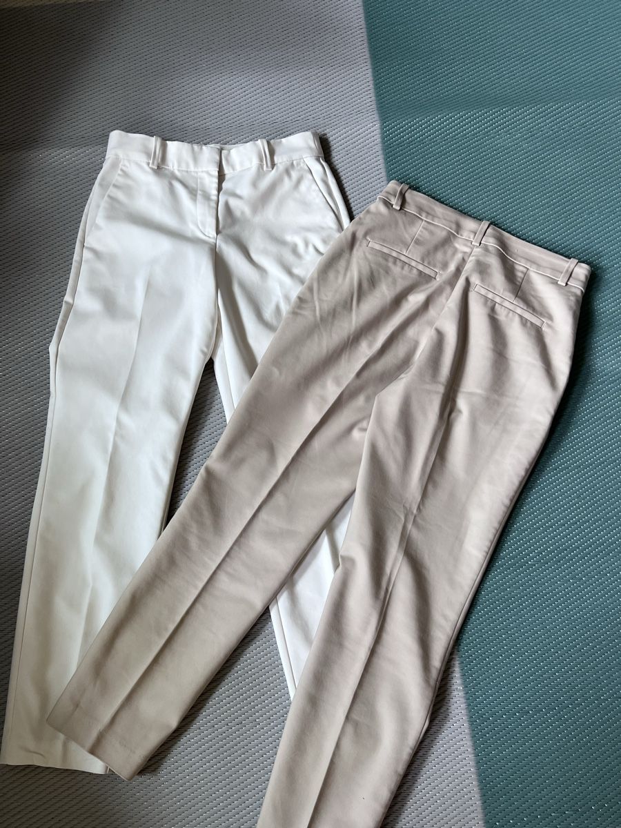 H&M Hosen: Beige Hose Baumwolle Gr.S – Gebraucht aus Uerikon von Rot