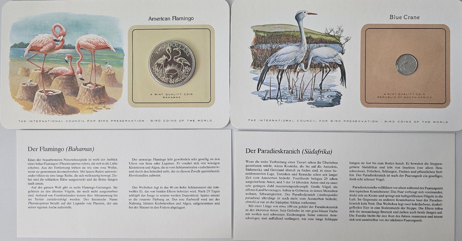 Alle Münzen: Vogelmünzen der Welt – Gebraucht aus Jona von ga.pfister 9