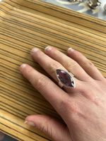 Ring Silber mit Amethyst 