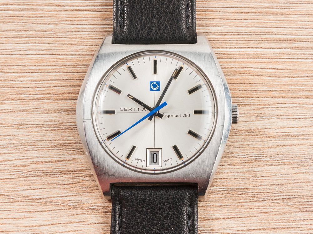 Certina Argonaut 280 Vintage Uhr 37 mm Datum ab Service Comprare su Ricardo