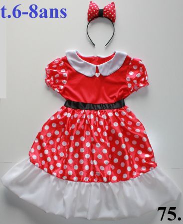 Costume Minnie Maus t. 6 - 8 ans