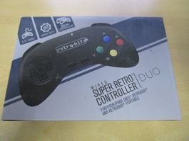 2 x Super Retro Controller Super Nintendo Joypads - Neuware