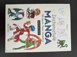 MANGA Zeichenschule 100 Figuren Posenschritt für Schritt