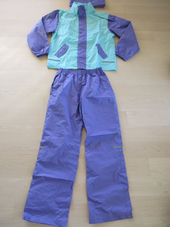 Brandsseller Kinder Regenset - Regenjacke & Hose Mit Reflektoren Für Jungen 110-116