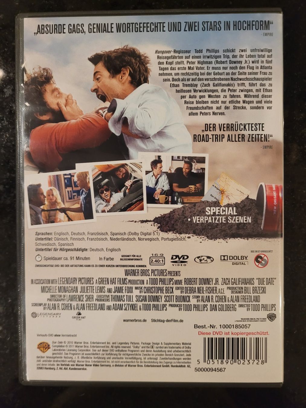 Tutti i DVDs: Stichtag/ Due Date DVD – Usato da Fehraltorf venduto da uncle_bob 1