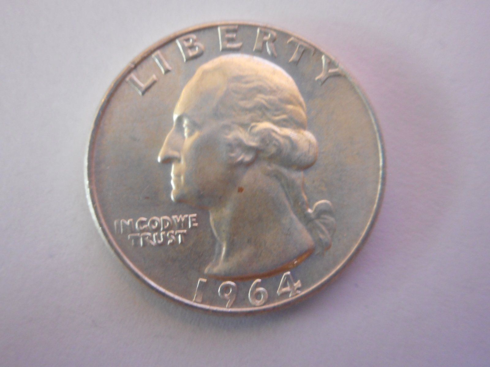 Tutti le monete: 1964  USA Quarter Dollar  silber  unz – Nuovo (secondo la descrizione) da Kriegstetten venduto da pizlad2010 2