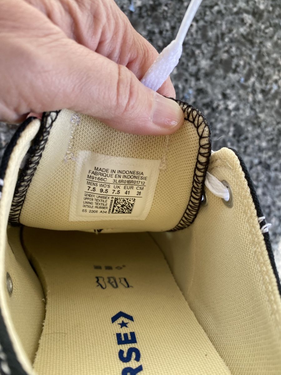 Converse Scarpe da uomo: Converse Chuck schwarz wie neu – Usato da Ziefen venduto da IResi65 3