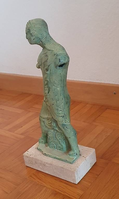 Statuette: Bronze-Statue, Antike Figur – Usato da Dietikon venduto da natigi 2