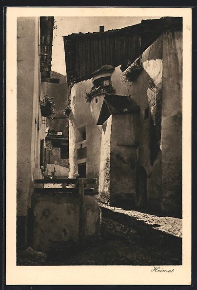 Cartoline postali: AK St. Maria, Gassenpartie – Usato da Berlin venduto da bartko-reher