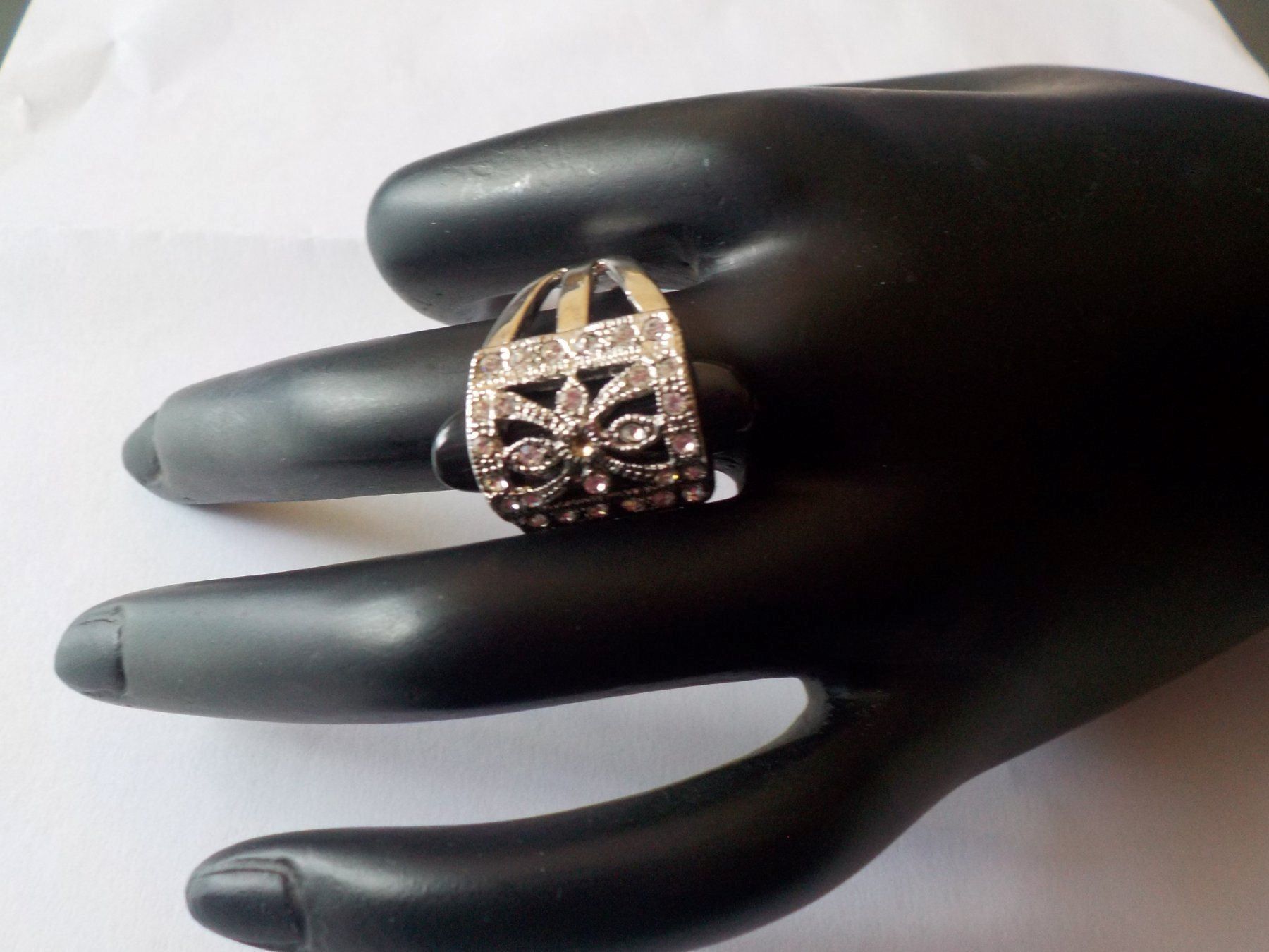 Anelli: Fingerring Modeschmuck  Grösse 56 – Nuovo (secondo la descrizione) da Muri b. Bern venduto da Silberqualle