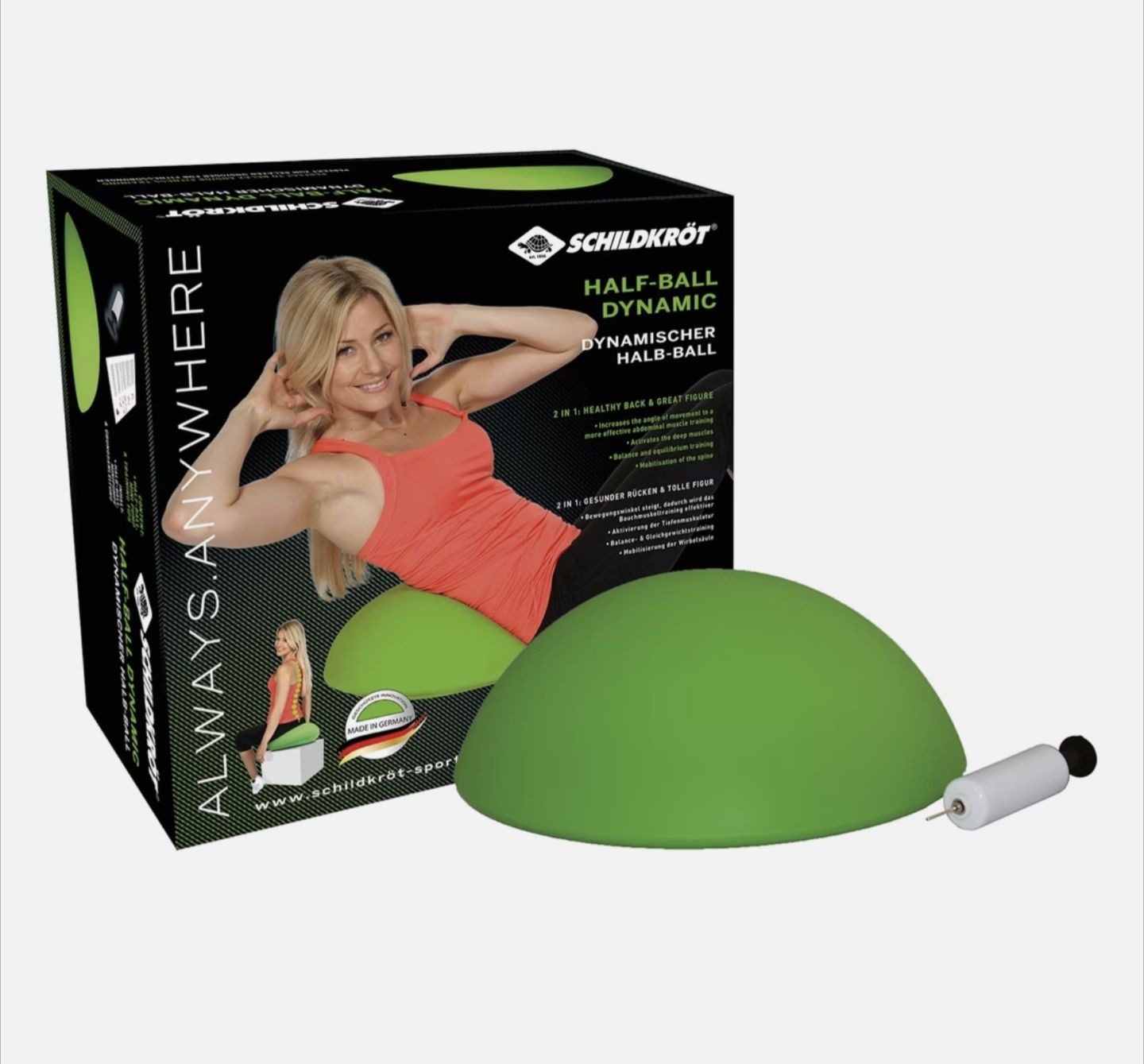 Hometrainer: Balance half ball - von Schildkröt – Usato da Niederrohrdorf venduto da _Mr.NiceGuy_