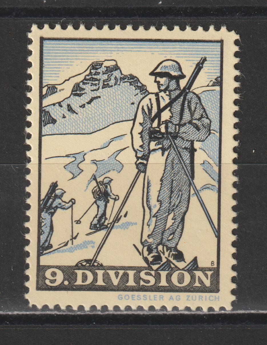 Alle Briefmarken: Kommandostäbe Nr. 92b/1 * – Gebraucht aus Siebnen von Fstaehli