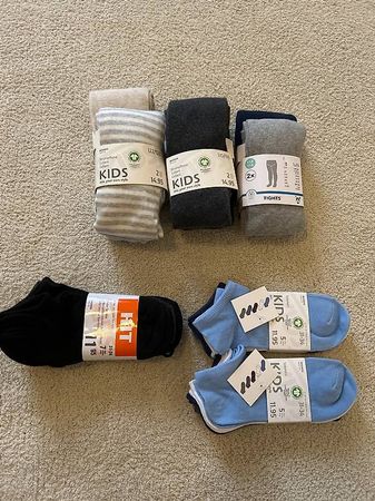 Neue Strumpfhosen und Socken 110-128