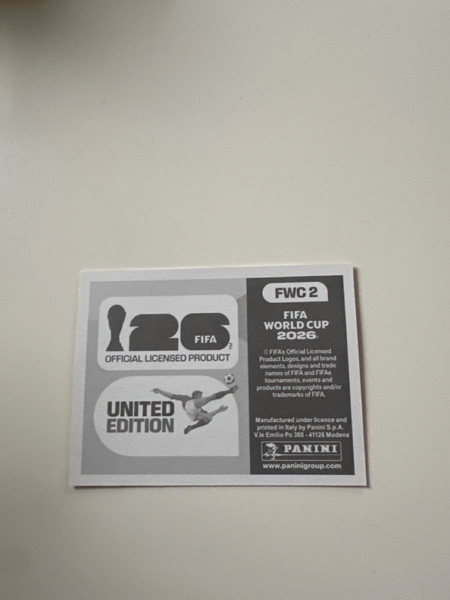 Panini Carte collezionabili: PANINI FWC 2 – Nuovo e nell'imballaggio originale da Payerne venduto da mike_lth 1