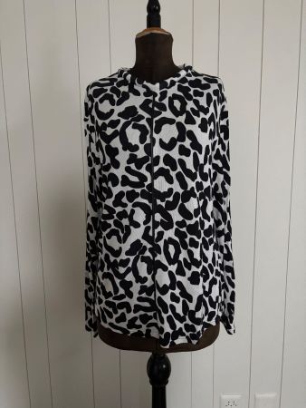 Toller Frank Walder Pullover schwarz/weiss - Grösse 42