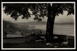 AK Arenenberg, Blick von der Schlossterrasse