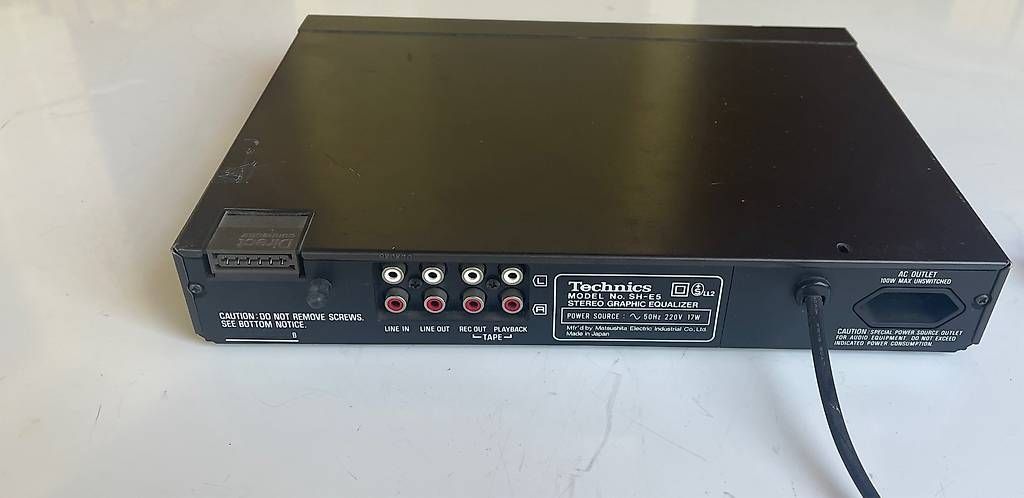 Technics Egaliseurs: Technics SH - E5 Hi Fi Stereo Graphic Equalizer – D'occasion à Alpnach Dorf par GuntaKinte 1