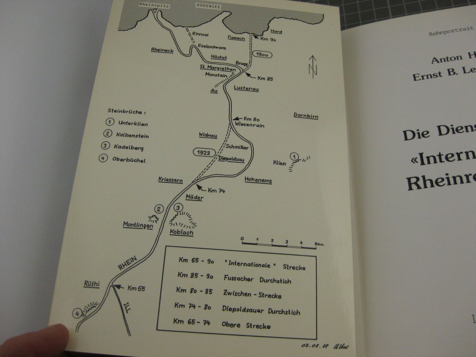 Libri: Die Dienstbahn der int. Rheinregulierung – Usato da Malters venduto da Marosko 1
