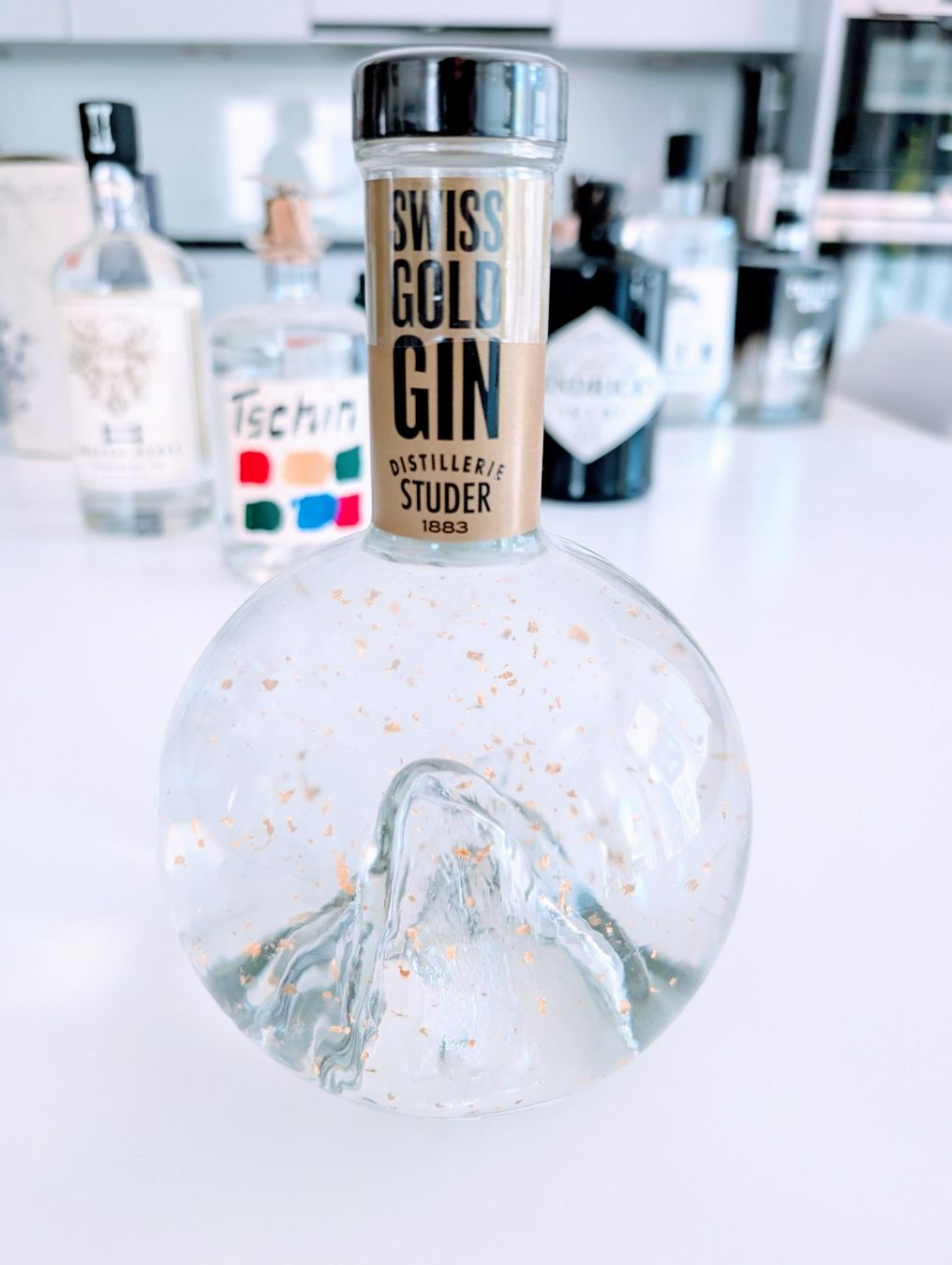Spirituosen: Studer Swiss Gold Gin (New) – Neu und originalverpackt aus Zürich von bobighorus