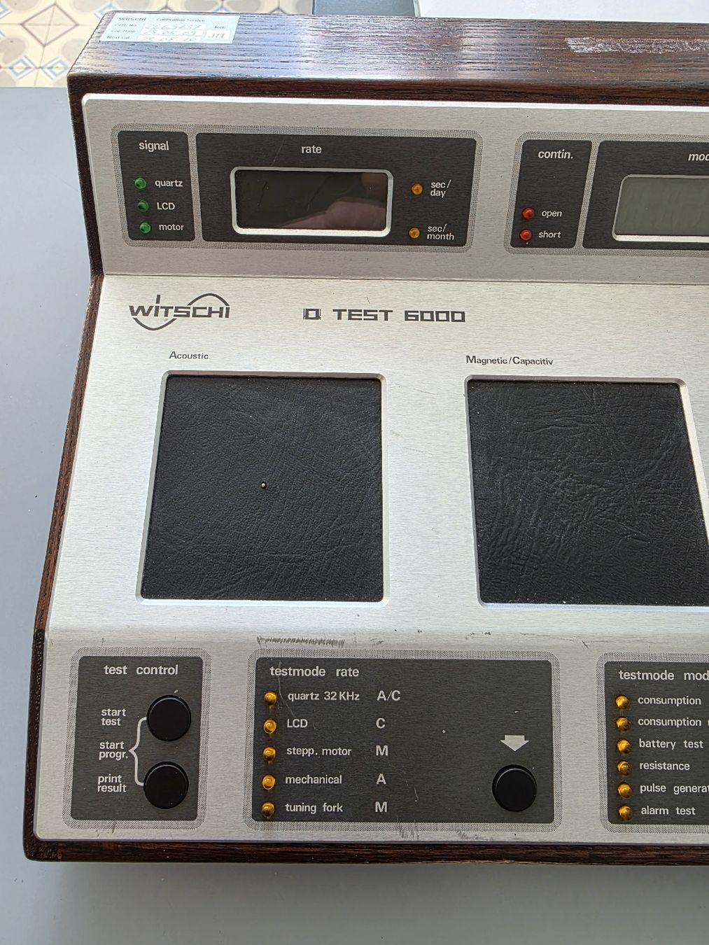 Alle Werkzeuge:  Witschi Q Test 6000  – Gebraucht aus La Chaux-de-Fonds von Pascal.horloger 2
