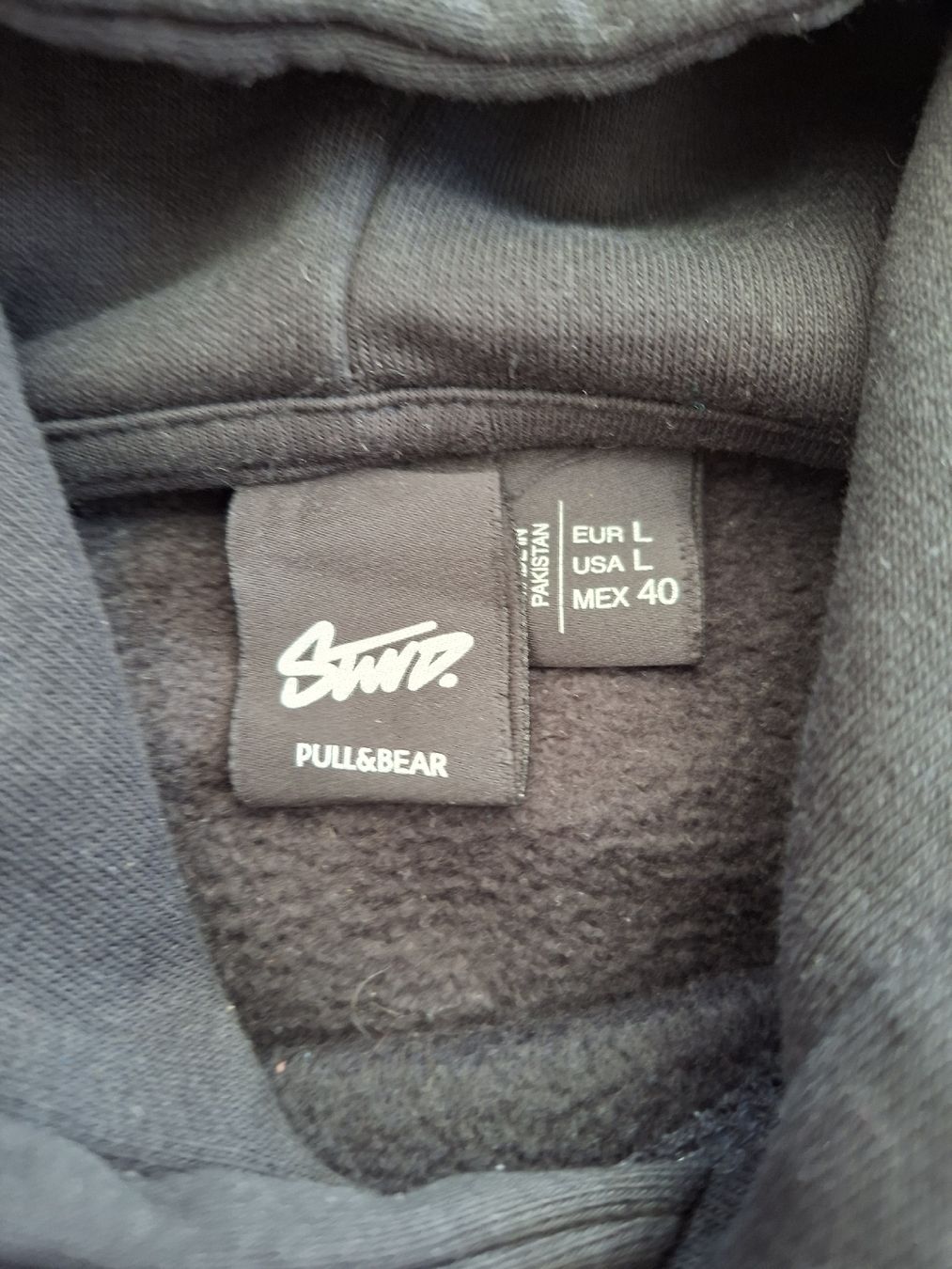 Pull&Bear Maglioni & Felpe: Pull&Bear STWD Sweat à capuche noir Taille L – Usato da Renens VD venduto da ser_j2fn 6