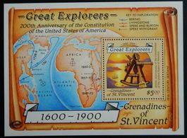 St. Vincent Grenadines Block ** 1976 200 Jahre USA