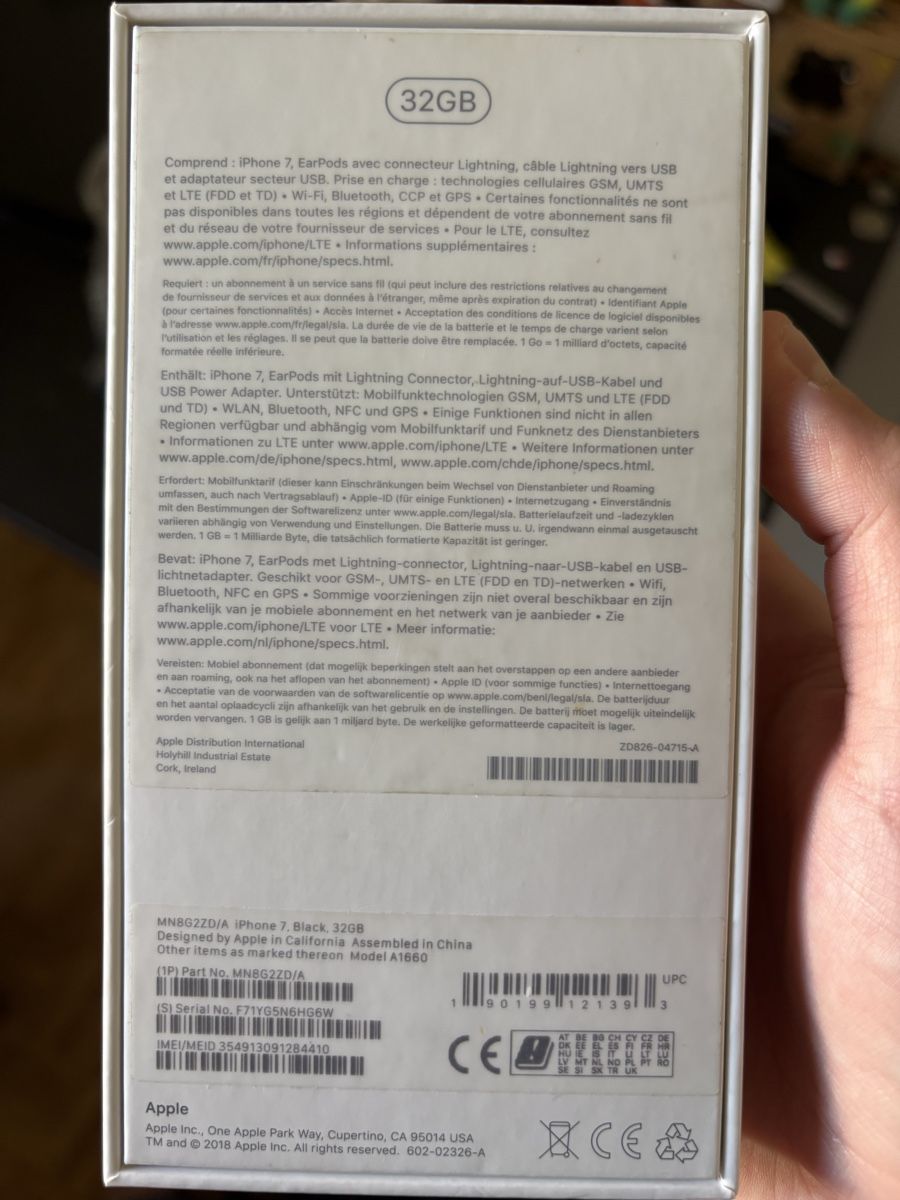 Apple Handys / Smartphones: APPLE iPhone 7 32GB – Gebraucht aus Wädenswil von icancleanimpurity 4