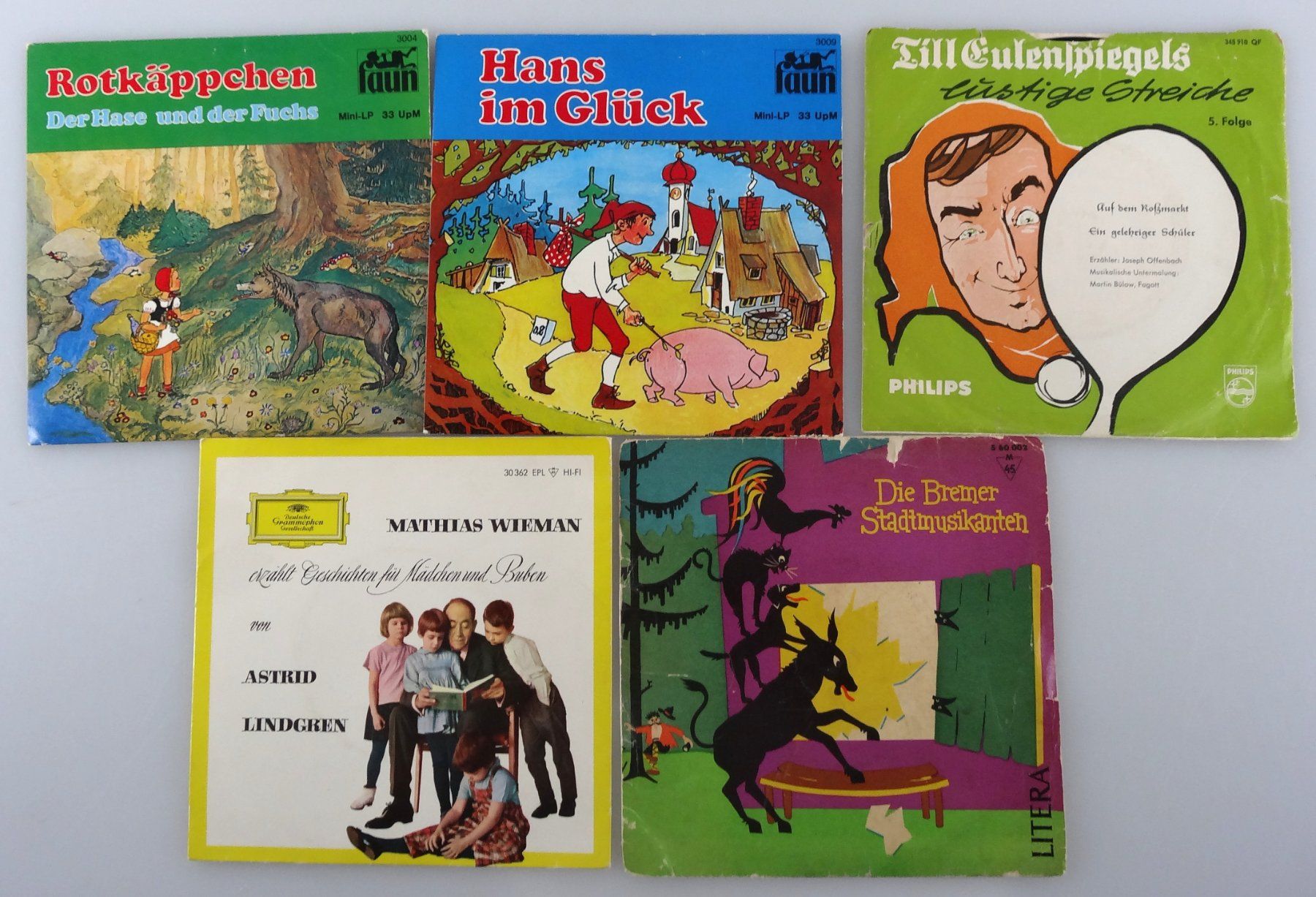 Schallplatten: Vinyl-Singles div. Hörspiele und Märchen – Gebraucht aus Rüti ZH von Restwert_Rueti_ZH 2