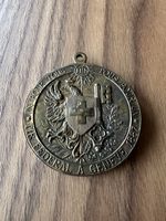 Genf Medaille 1887 mit Öse „Pour tous pour la patrie“ 45mm