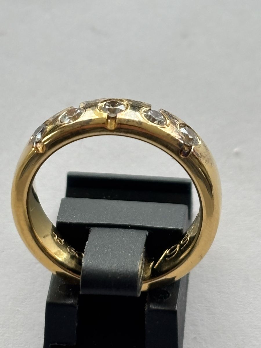 Anelli: Ring Silber 925 vergoldet – Usato da Langnau am Albis venduto da flusspflege 2