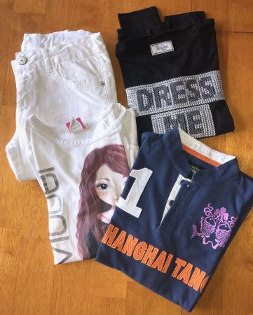 Lot d'habits Kleiderpaket 140