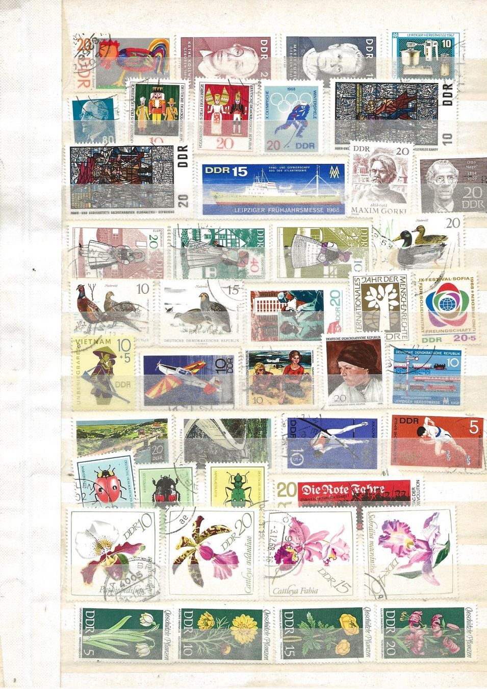 Alle Briefmarken: DDR 1967 ... – Gebraucht aus Sion von PierreP01